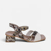Sandalia pitónx talco V484