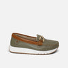 Mocasín verde oliva 671