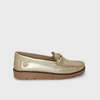 Mocasín Aura Dorado A-613