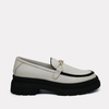 Mocasines 186 Beye Blancos en Cuero