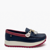 Mocasines Ferran Azul x Rojo