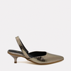 Tacones Kiara Luna  Metalizado de Cuero