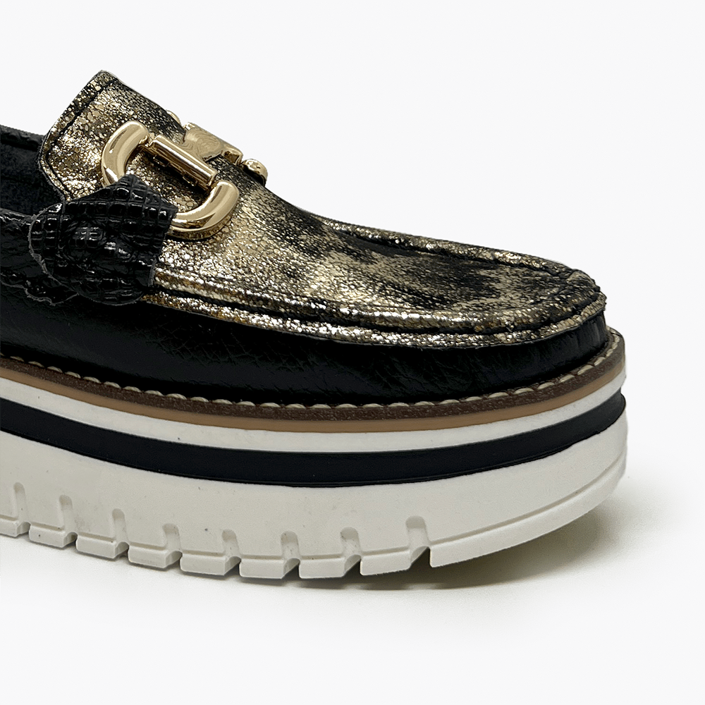 Mocasines Negro Doré