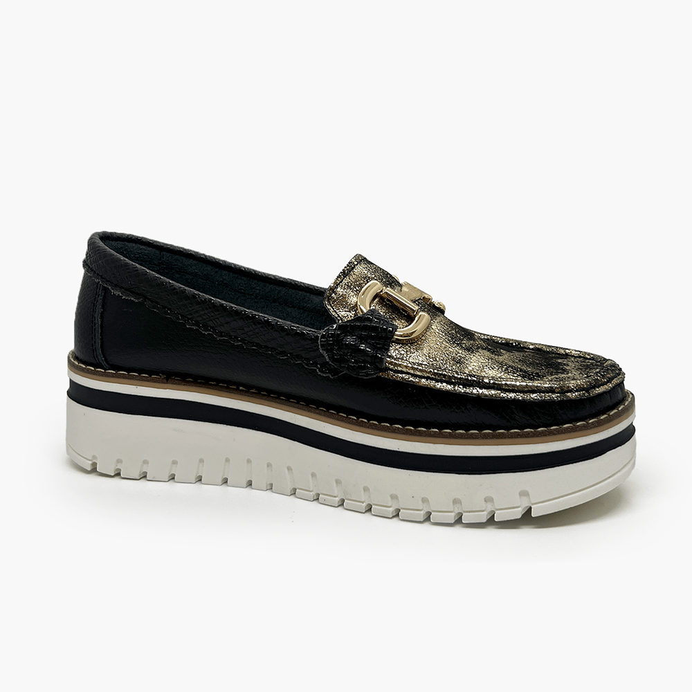 Mocasines Negro Doré