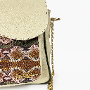 Bolso de cuero beige palermo Ferquin