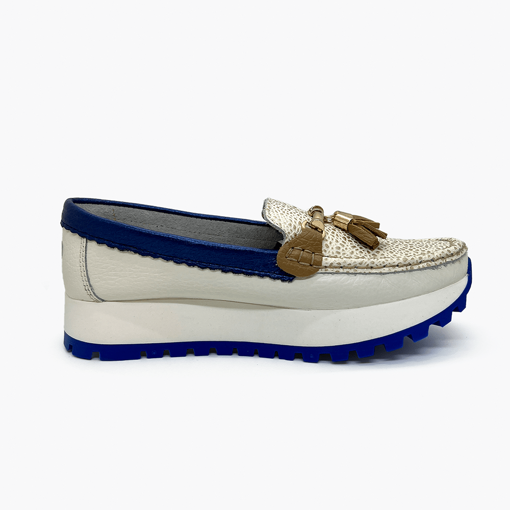 Mocasines Marfil